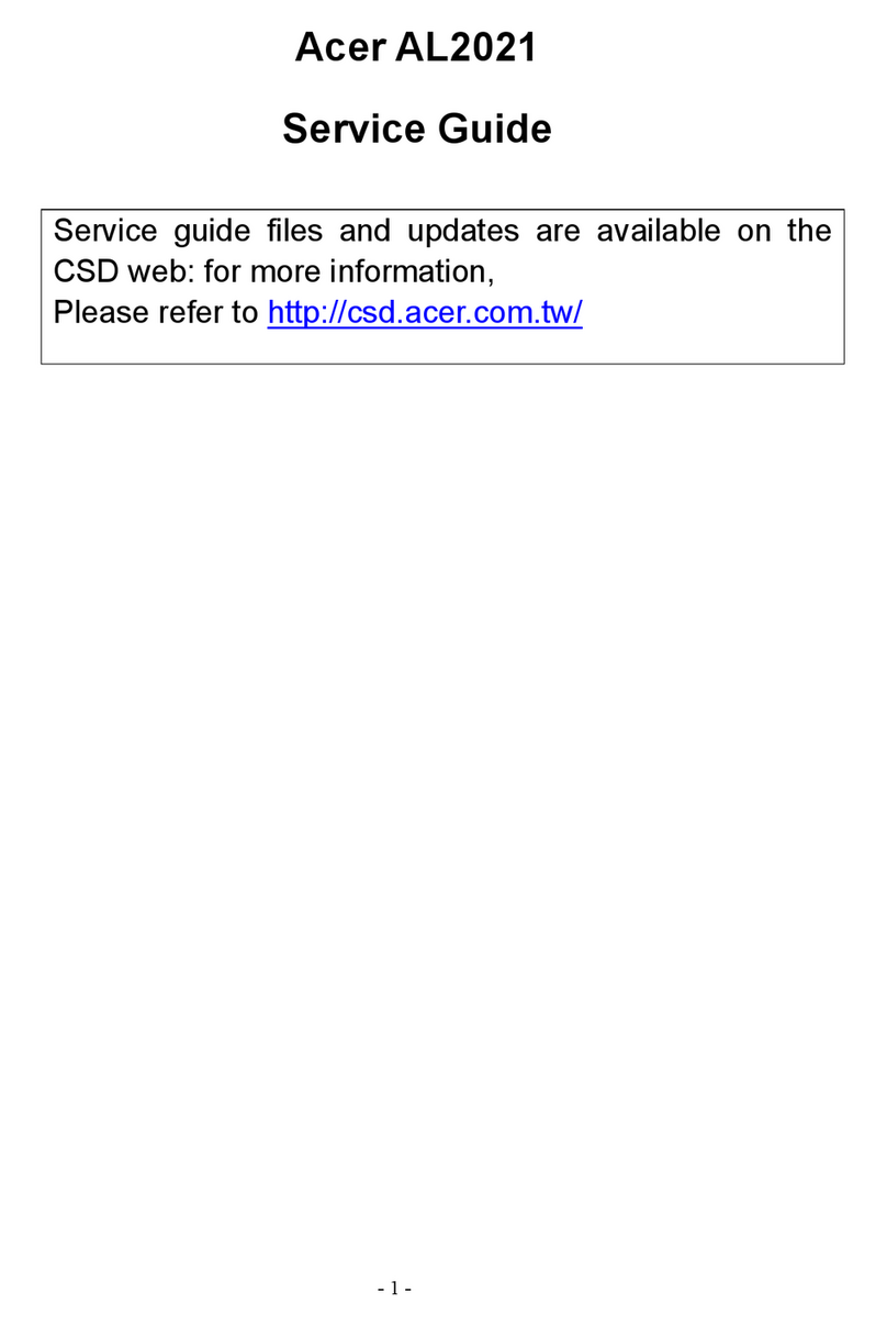 Acer AL2021 Manuel utilisateur