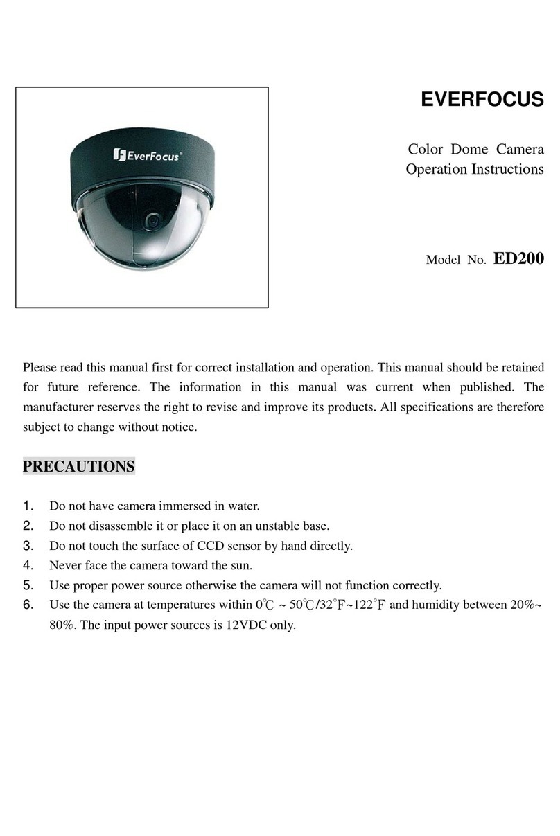 EverFocus ED200 Series Manuel utilisateur