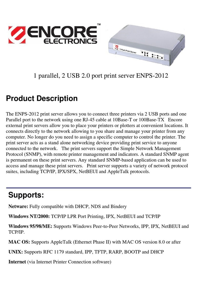 Encore ENPS-2012 Manuel utilisateur