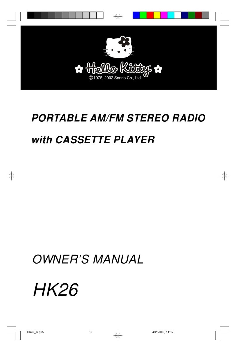 Emerson HK26 Manuel utilisateur