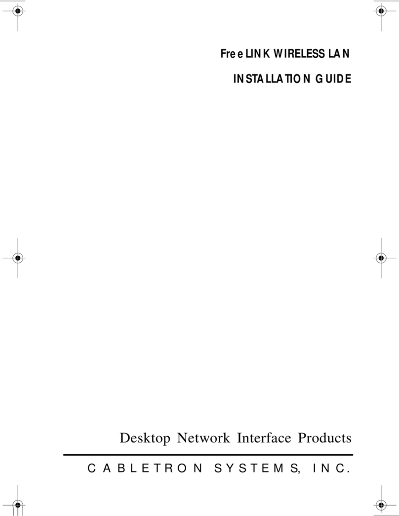 Cabletron Systems FLIU-1 Manuel utilisateur