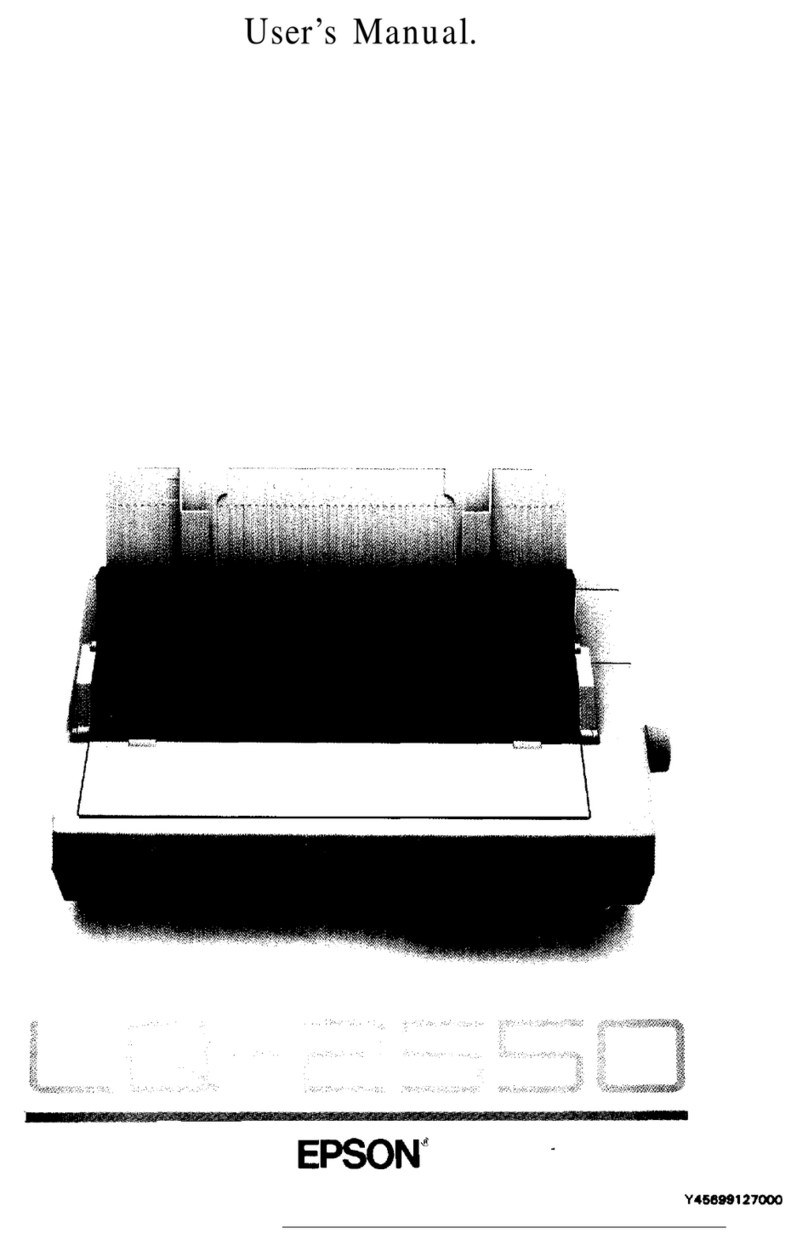 Epson LQ-2550 Manuel utilisateur