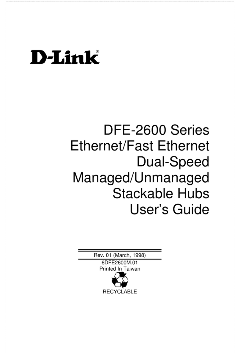 D-Link DFE-2600 Series Manuel utilisateur