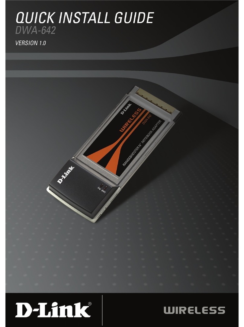 D-Link DWA-642 Manuel utilisateur