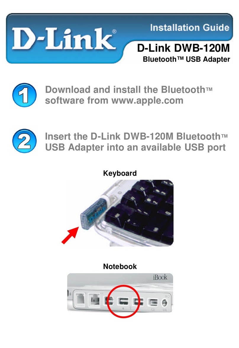 D-Link DWB-120M Manuel utilisateur
