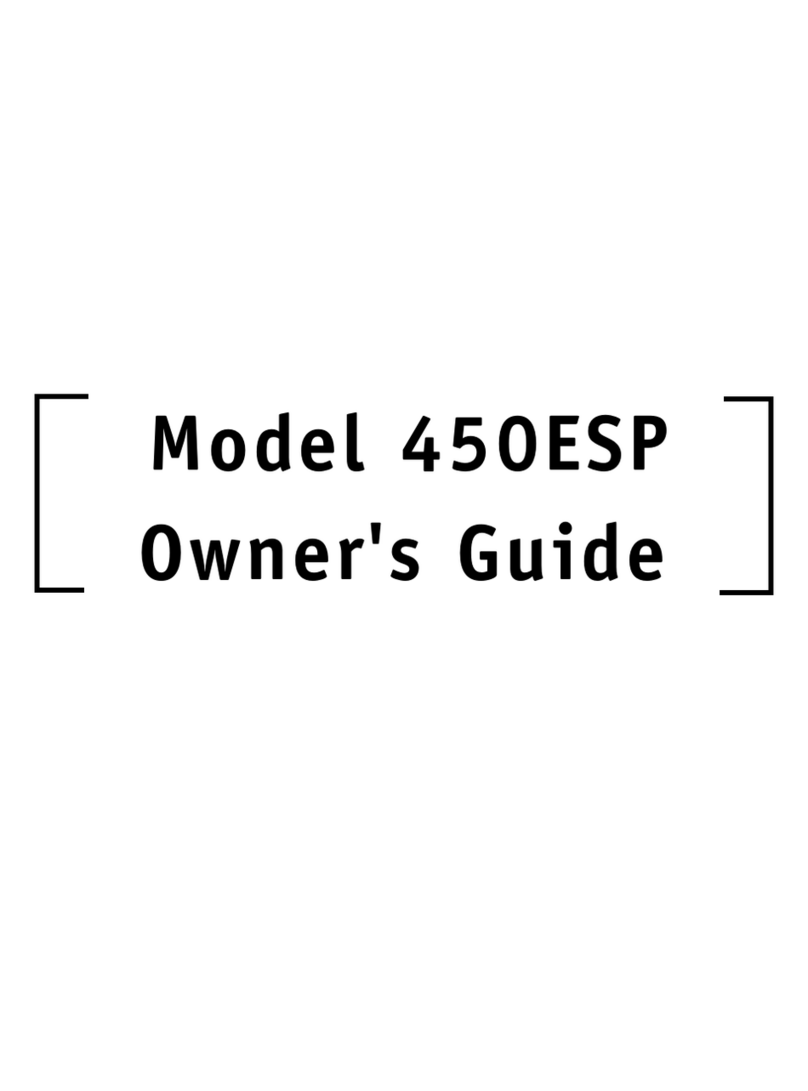 DEI 450ESP Manuel utilisateur
