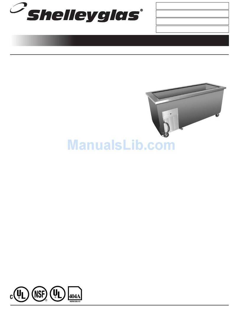 Delfield Shelleyglas KCSC-36B Manuel utilisateur