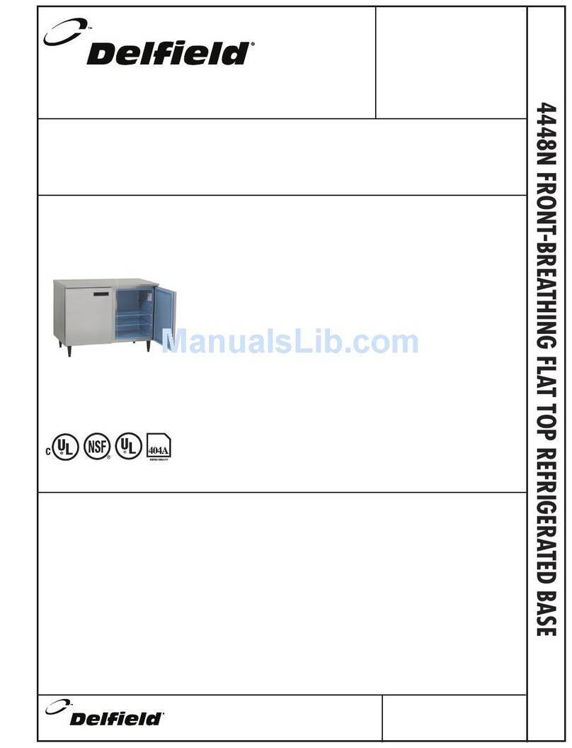 Delfield 4448N Manuel utilisateur