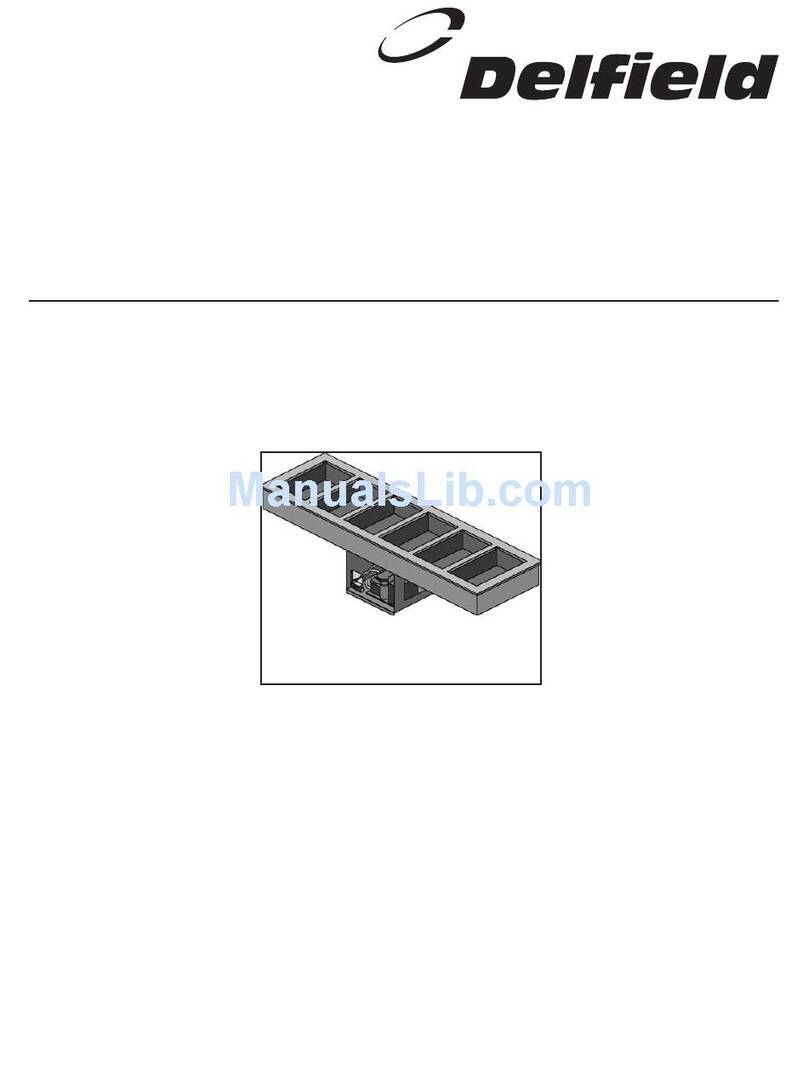 Delfield 8100-EF Manuel utilisateur