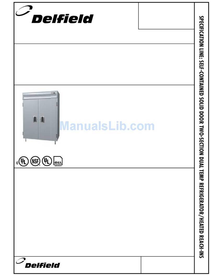 Delfield SADHL2-S Manuel utilisateur
