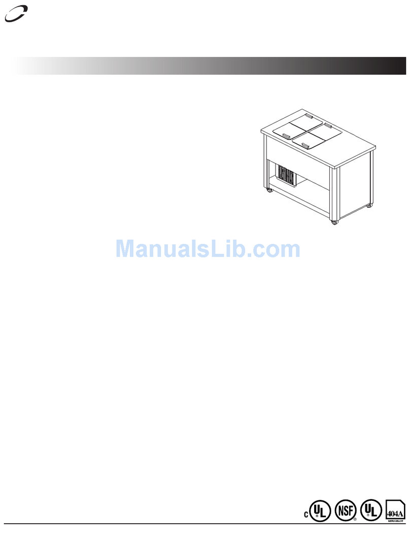 Delfield Shelleybasic SE-ICE1 Manuel utilisateur