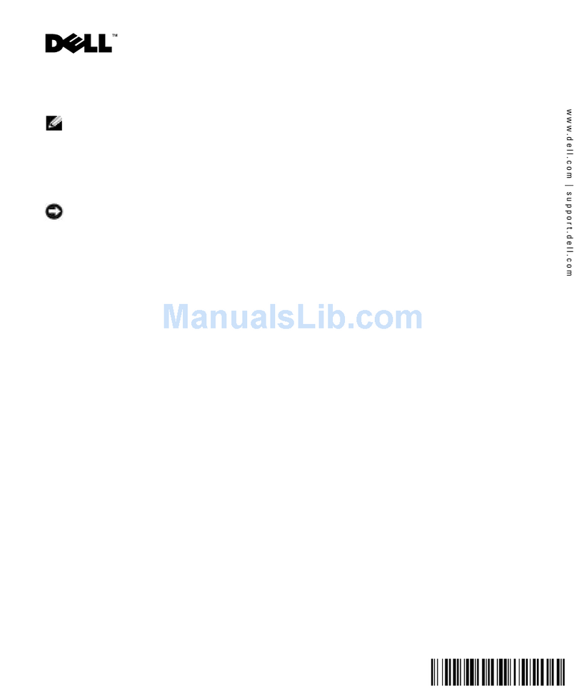 Dell XPS /Dimension Gen 2 Manuel utilisateur