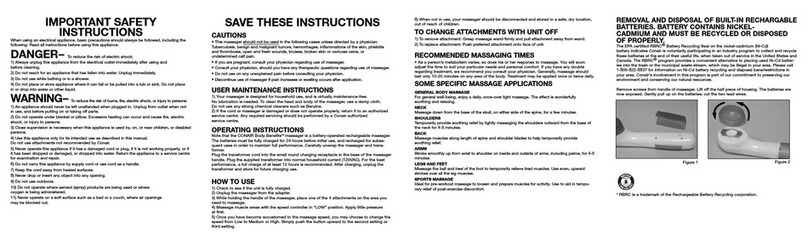 Conair HM9CSC Manuel utilisateur