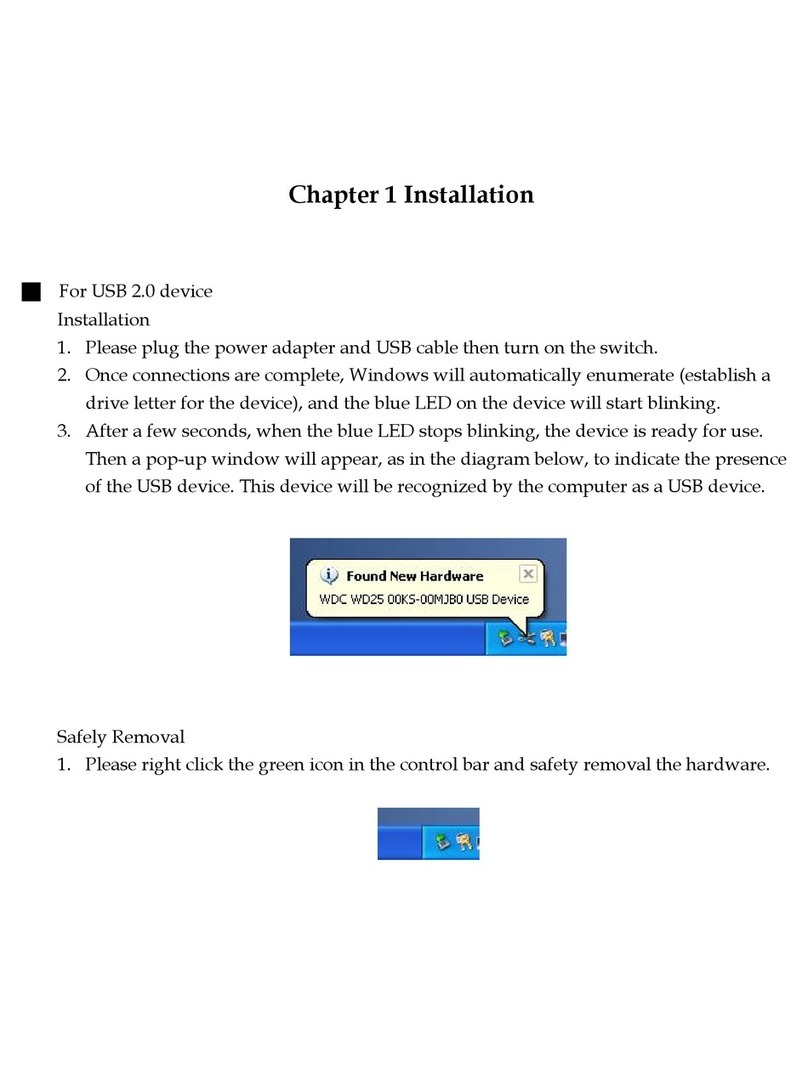 Coolmax CD-310-eSATA Manuel utilisateur