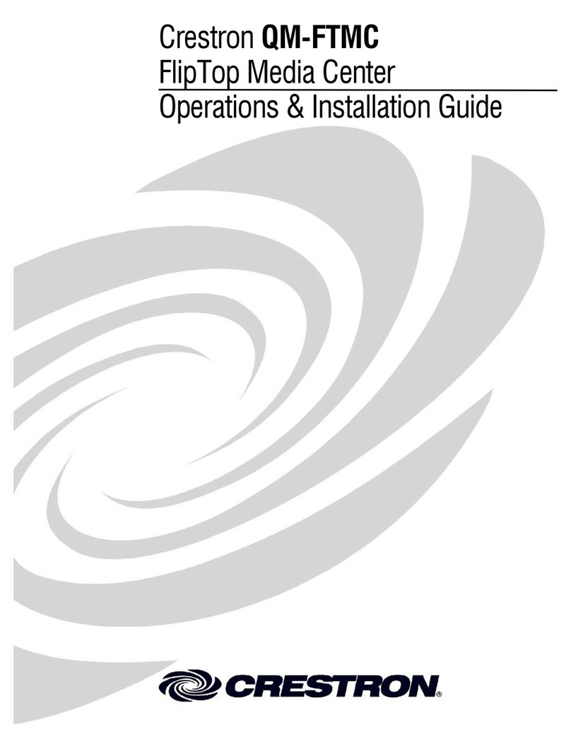 Crestron QM-FTMC Guide de démarrage rapide