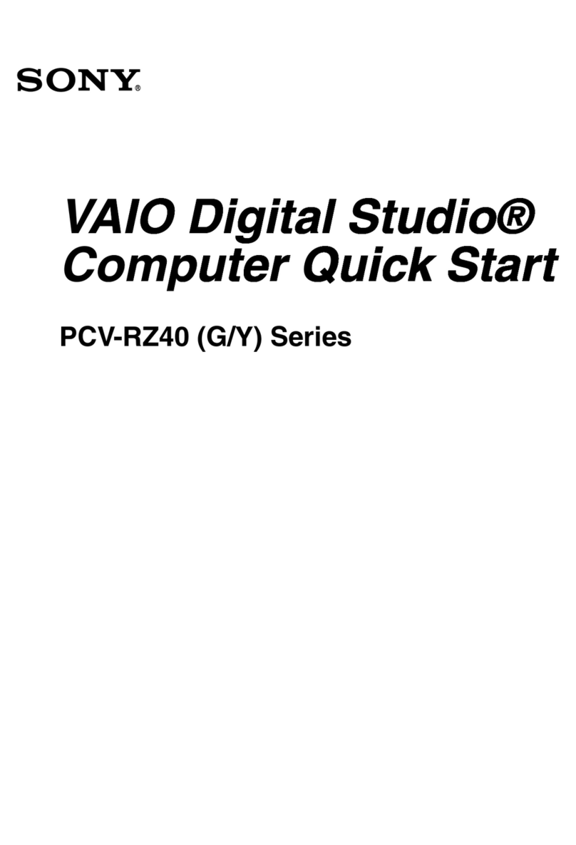 Sony PCV-RZ49 VAIO Manuel utilisateur