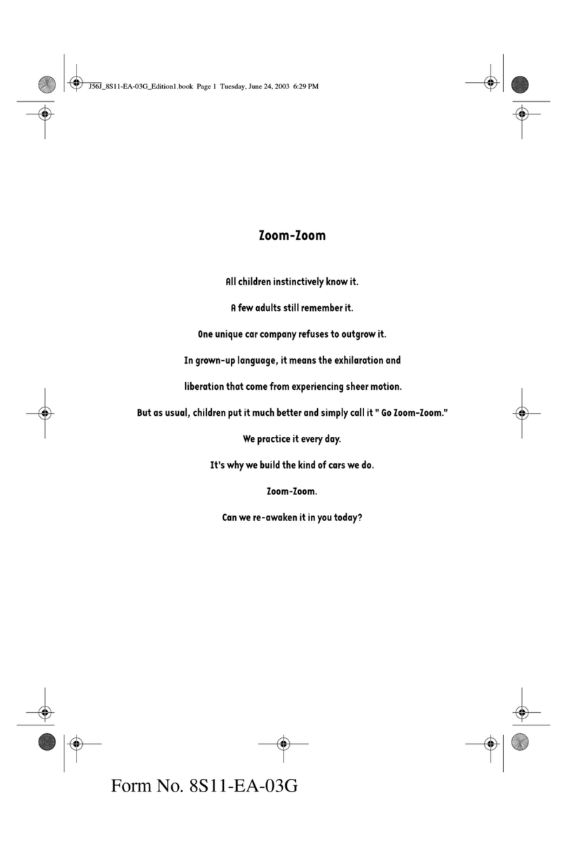 Mazda 2004 MAZDA6 Manuel utilisateur Mazda 2004 MAZDA6 Manuel utilisateur