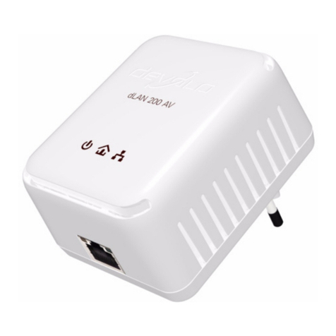 Devolo 200 AV Wireless G Manuel utilisateur