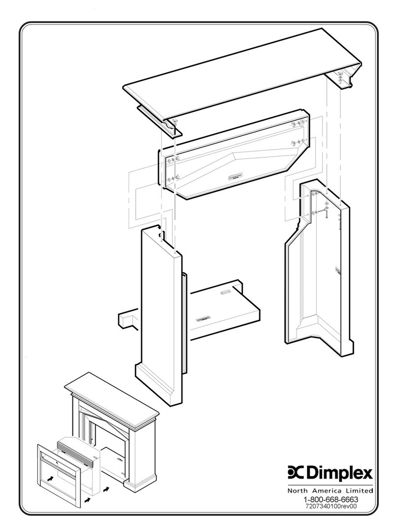 Dimplex DFP6844S Manuel utilisateur