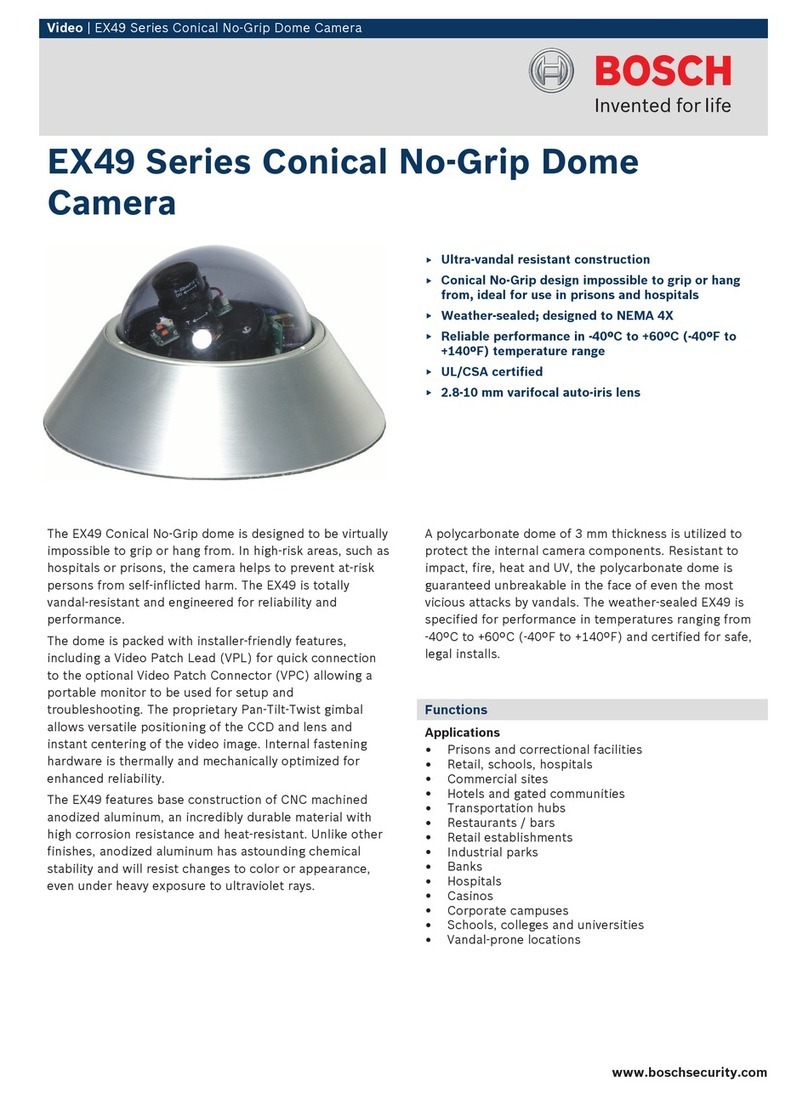 Bosch EX49 Manuel utilisateur