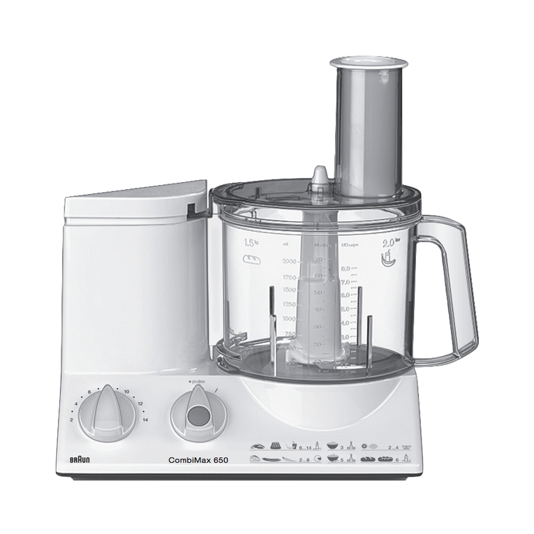 Braun CombiMax K600 Manuel utilisateur