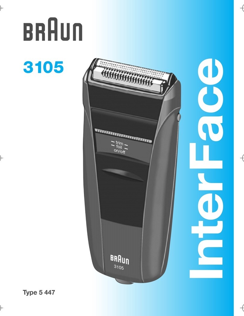Braun 3105 Manuel utilisateur