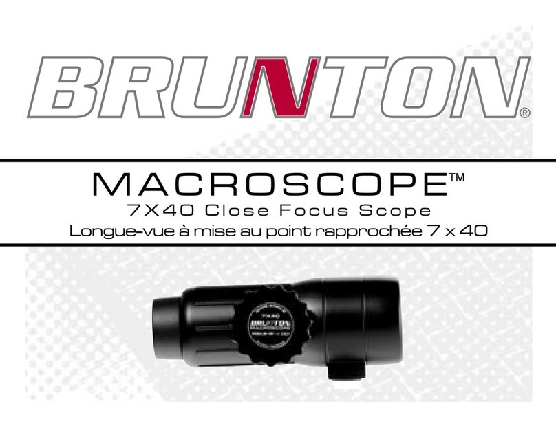 Brunton Macroscope Manuel utilisateur Brunton Macroscope Manuel utilisateur