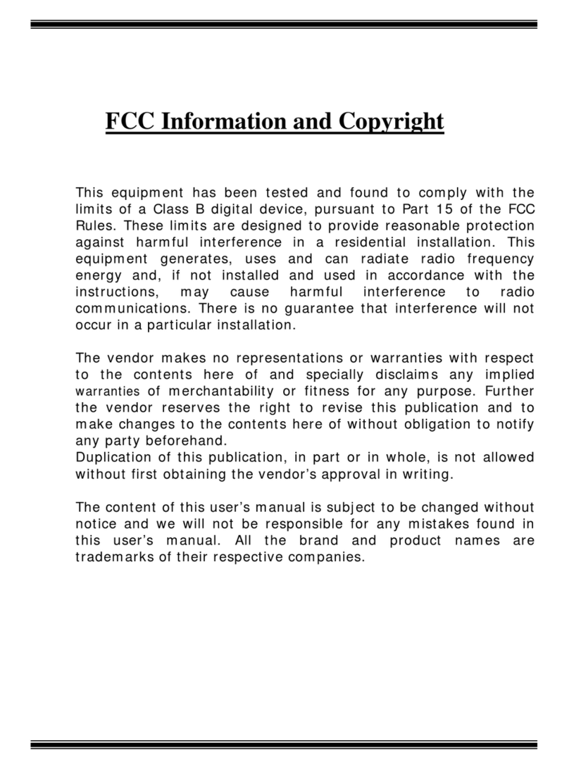 Biostar U8668 Pro Manuel utilisateur