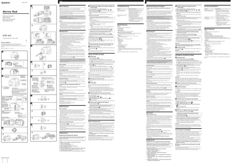 Sony DSC-W7/B Manuel utilisateur
