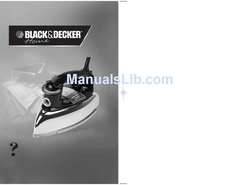 Black & Decker The Classic F67E Instructions d'installation