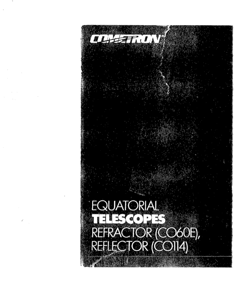 Celestron Cometron CO-60E Manuel utilisateur
