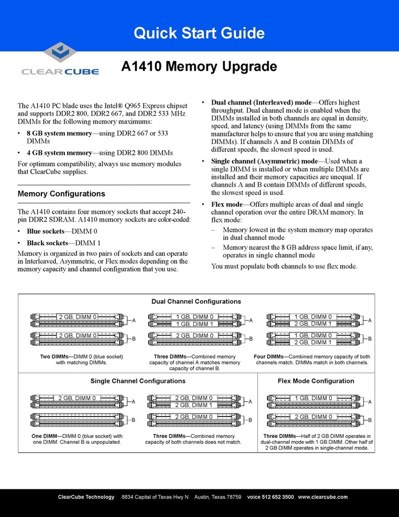 ClearCube A1410 Manuel utilisateur