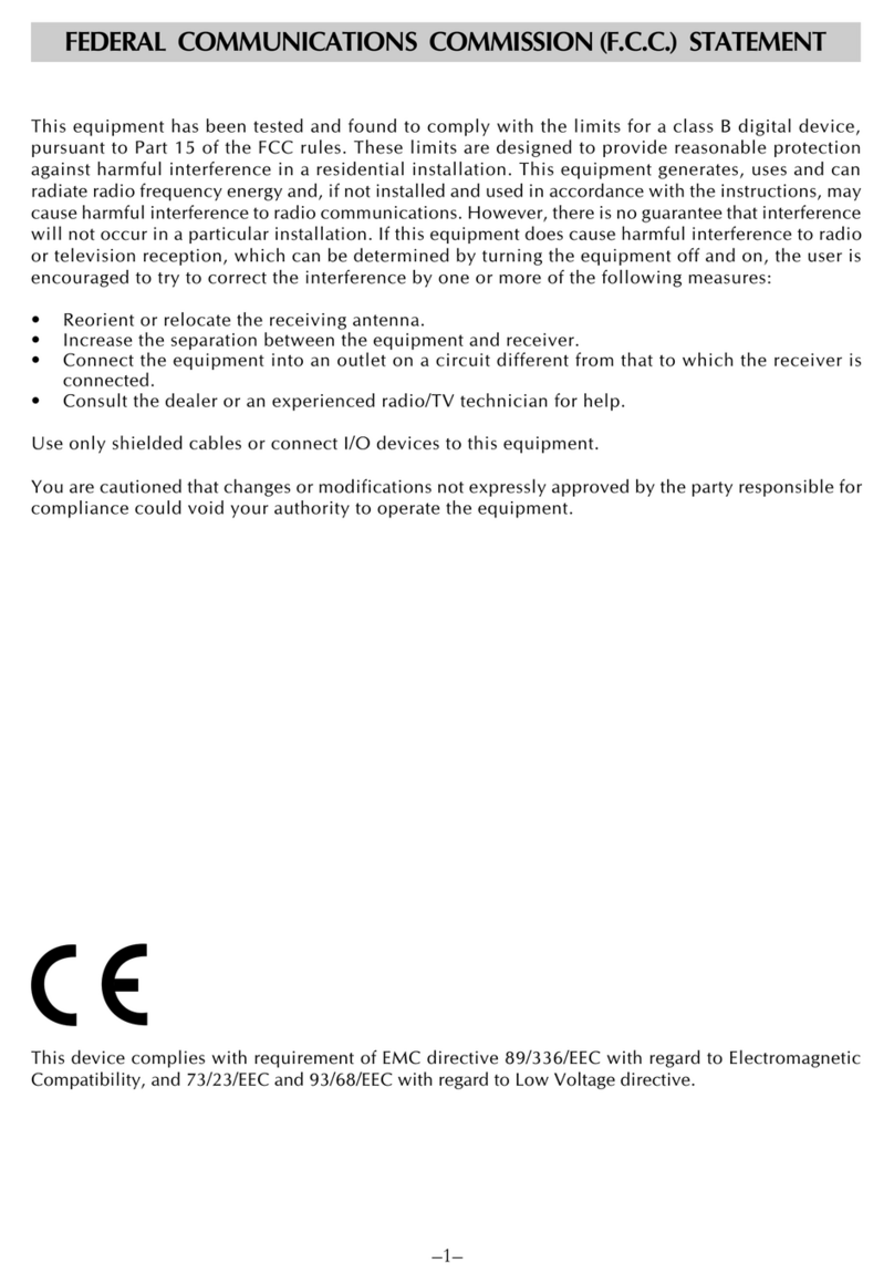 CTX VL500 Manuel utilisateur
