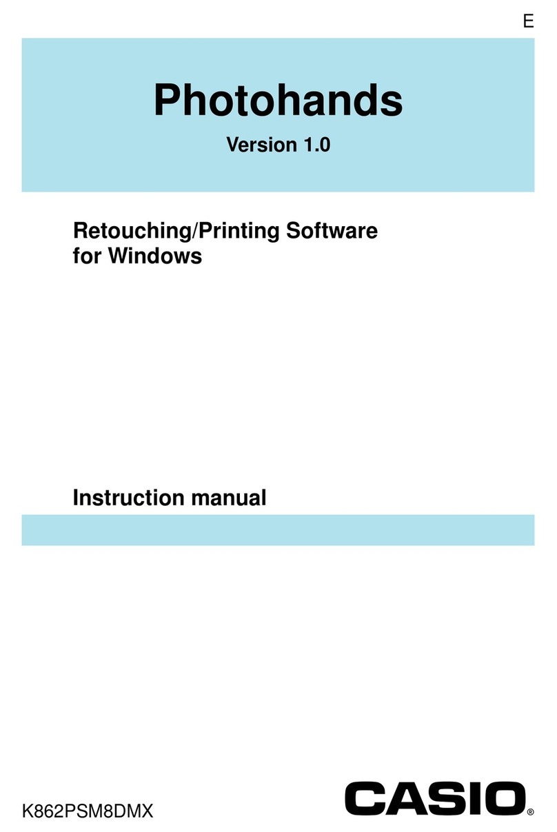 Casio Photohands Manuel utilisateur