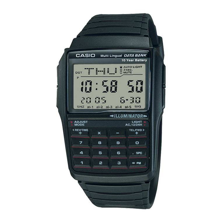 Casio DBC32-1A Manuel utilisateur