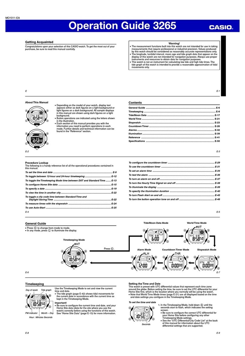 Casio BLX100-7 Manuel utilisateur