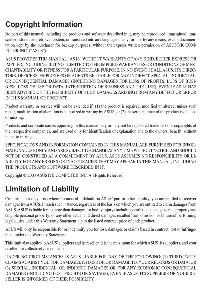 Asus A2D Manuel utilisateur