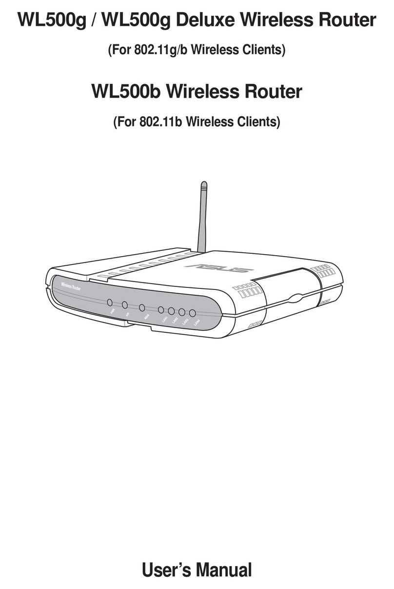 Asus WL-500b Manuel utilisateur