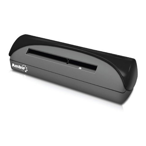 Ambir PS667 Manuel utilisateur