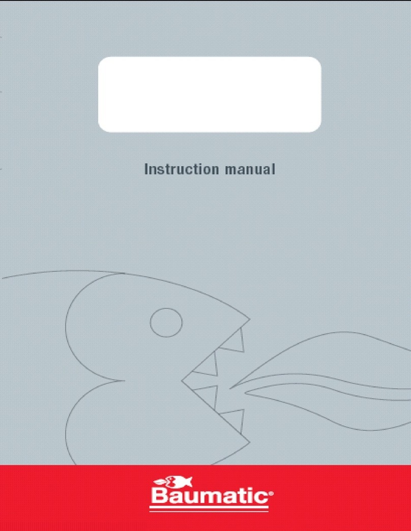 Baumatic BT85GL Manuel utilisateur