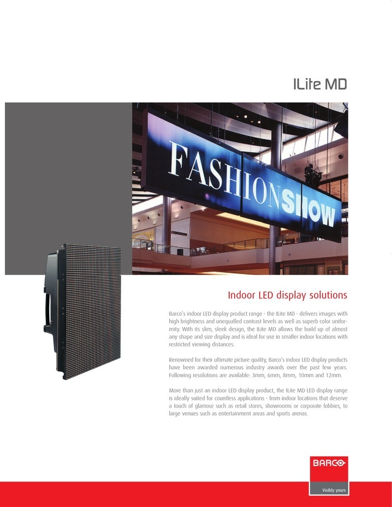 Barco ILite 10 MD Manuel utilisateur