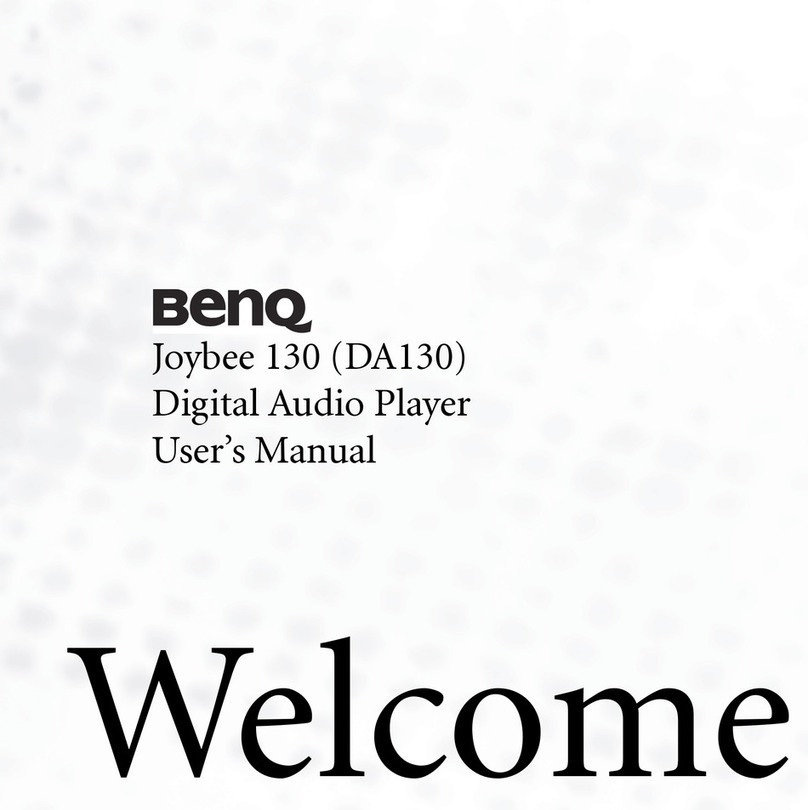 BenQ Joybee 130 Manuel utilisateur