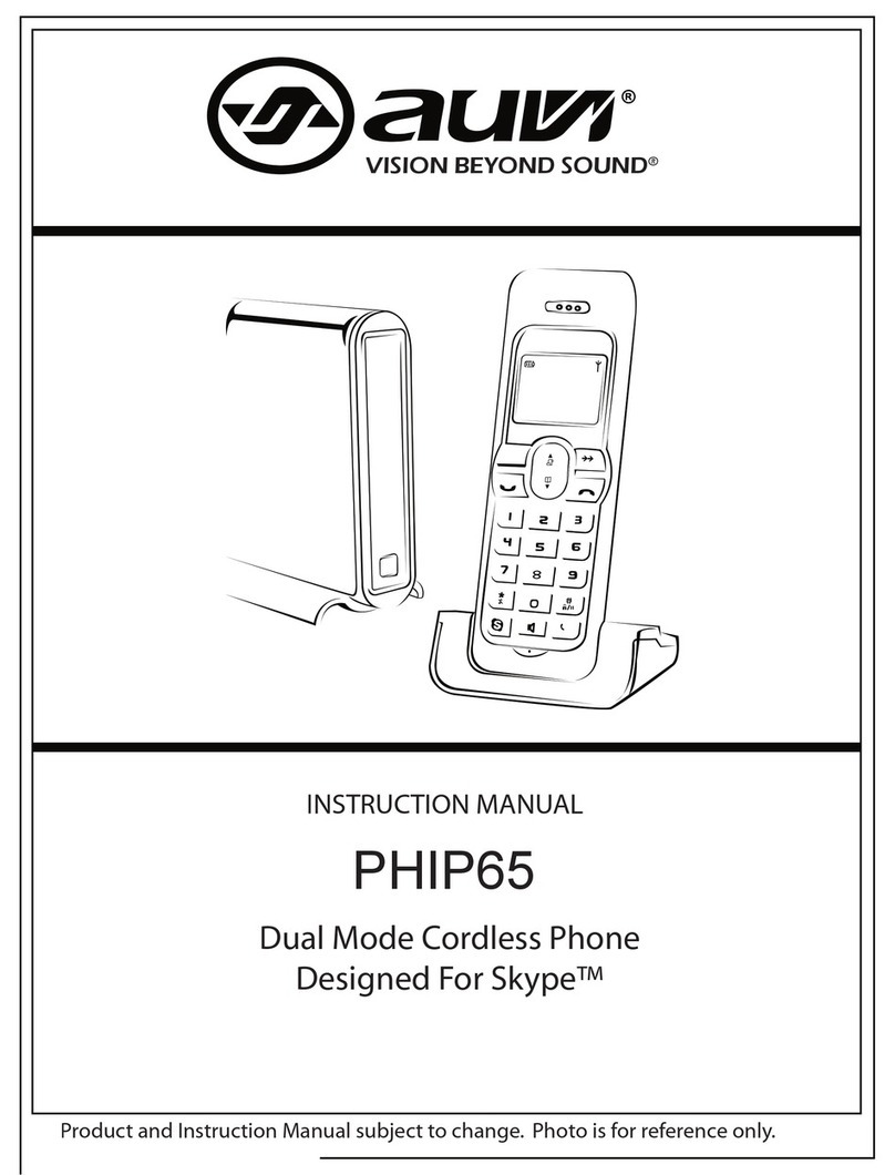 Auvi PHIP 65 Manuel utilisateur Auvi PHIP 65 Manuel utilisateur