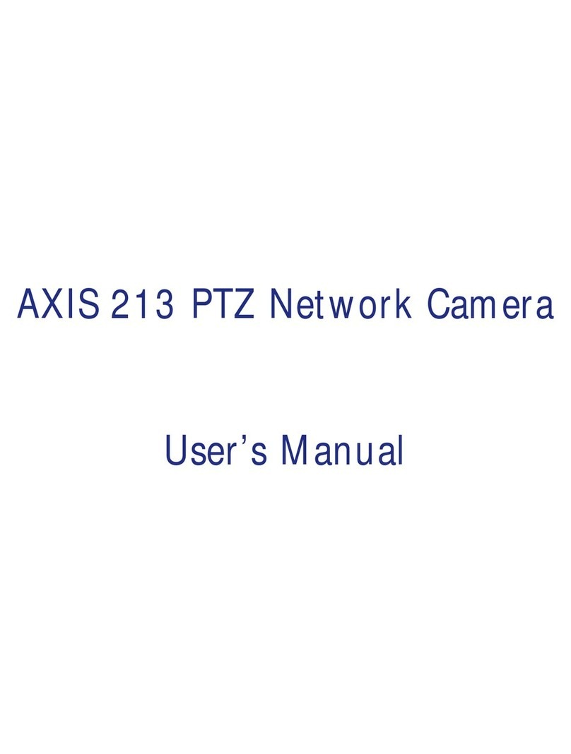 Axis AXIS 213 PTZ Manuel utilisateur