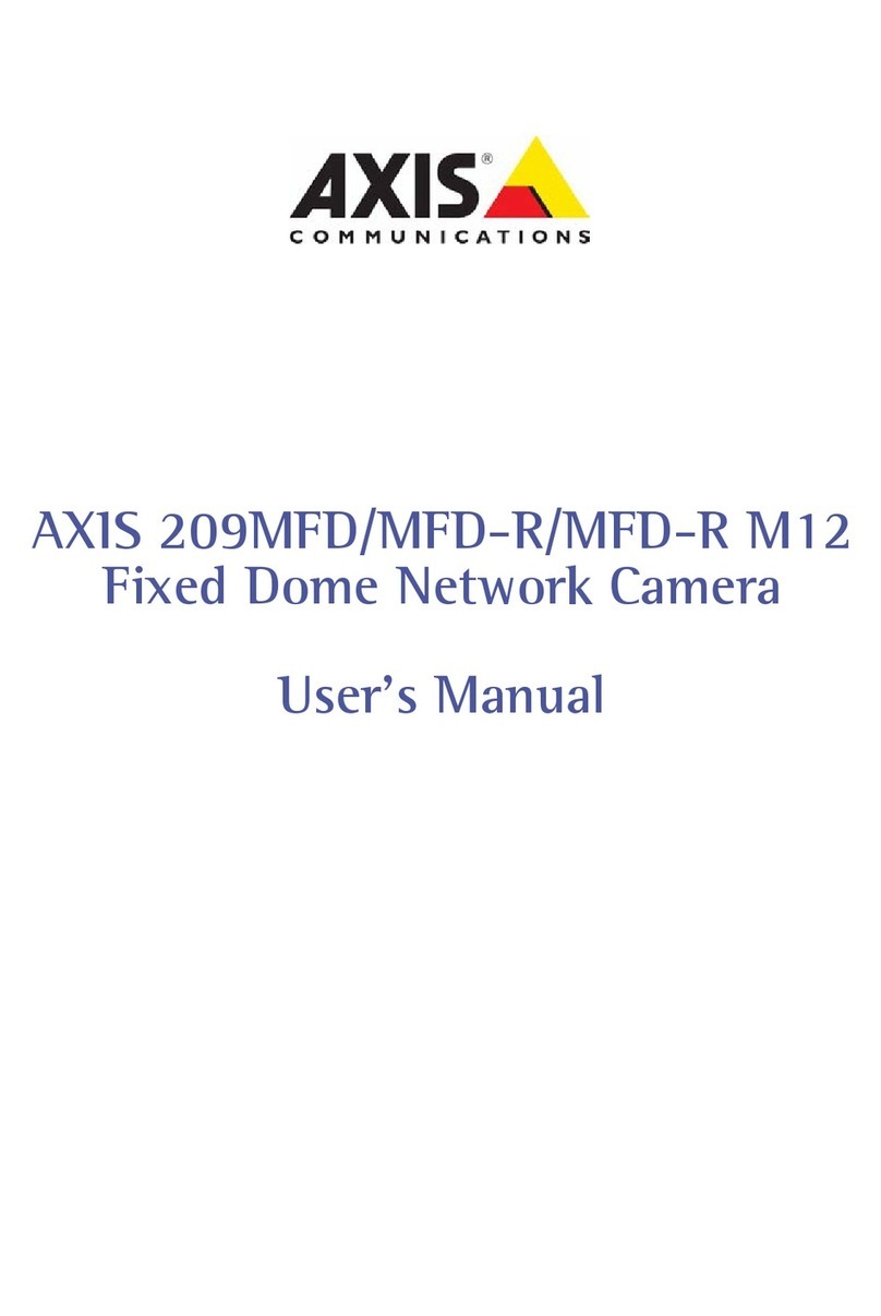 Axis AXIS 209MFD Manuel utilisateur