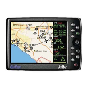 AvMap GeoPilot plus Manuel utilisateur