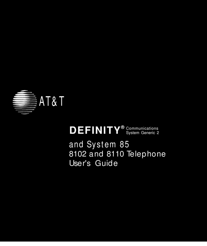 AT&T DEFINITY 8102 Manuel utilisateur