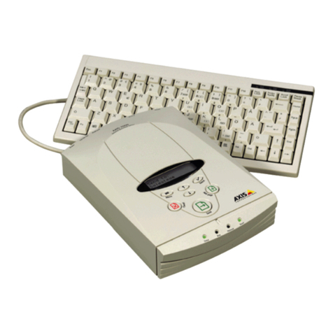 Axis 70 Manuel utilisateur