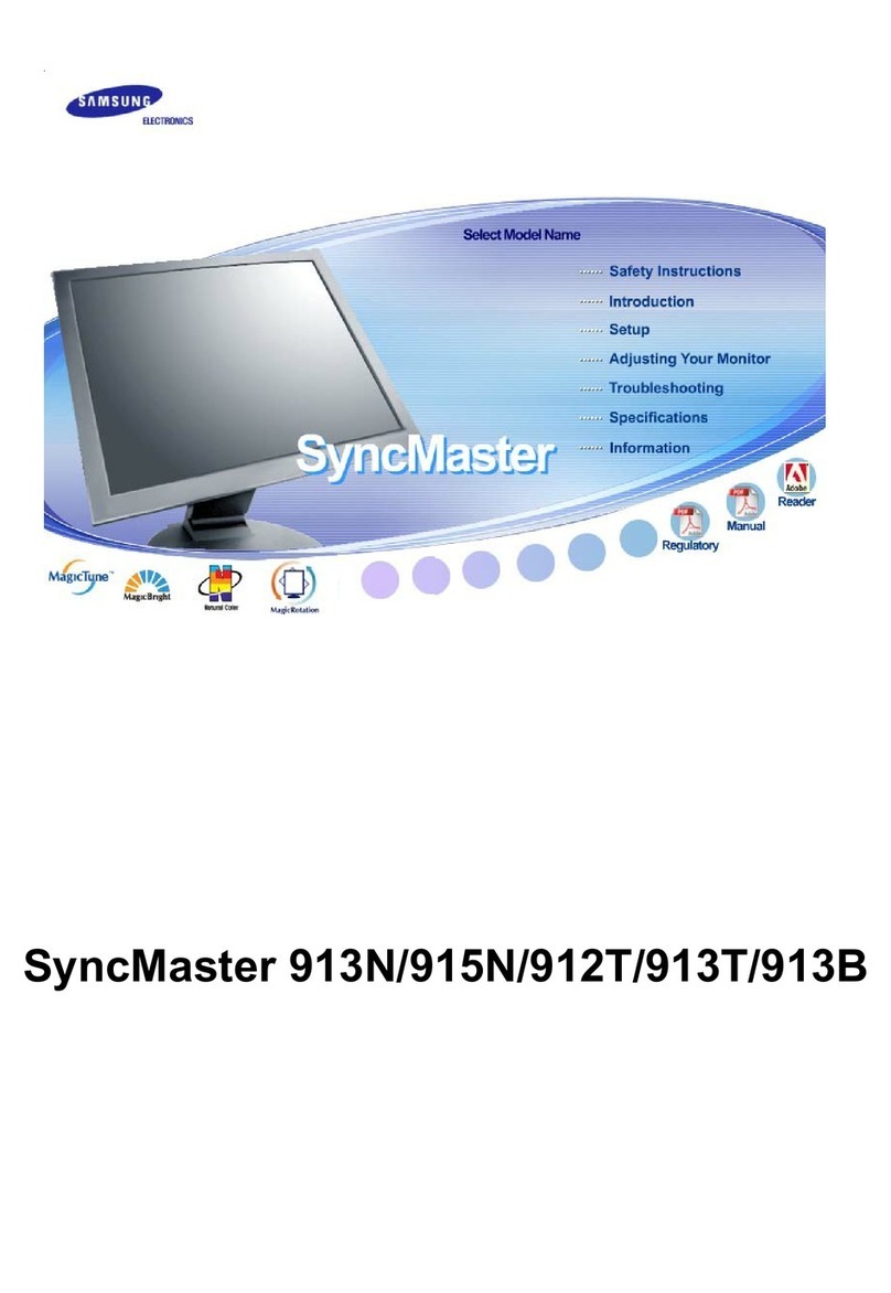 Samsung SyncMaster 913B Manuel utilisateur