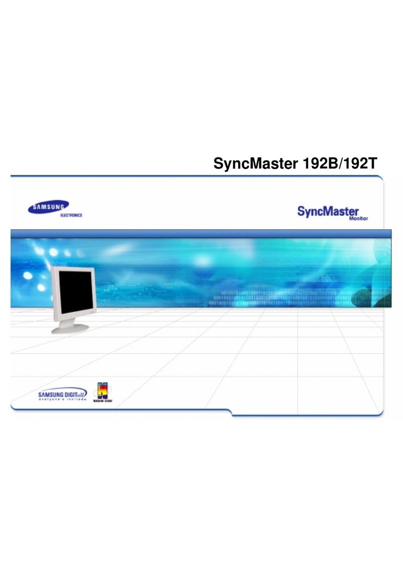 Samsung SyncMaster 192B Manuel utilisateur